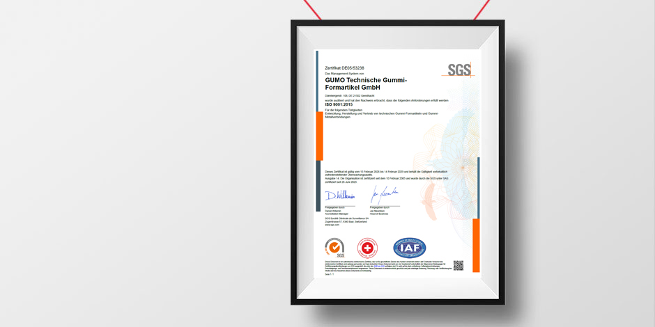 ISO 9001:2015 Zertifikat